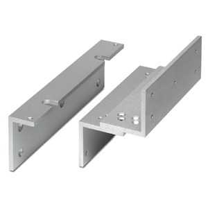 Inward Door Maglock ZL Bracket , 280lbs Magnetic Lock Brackets