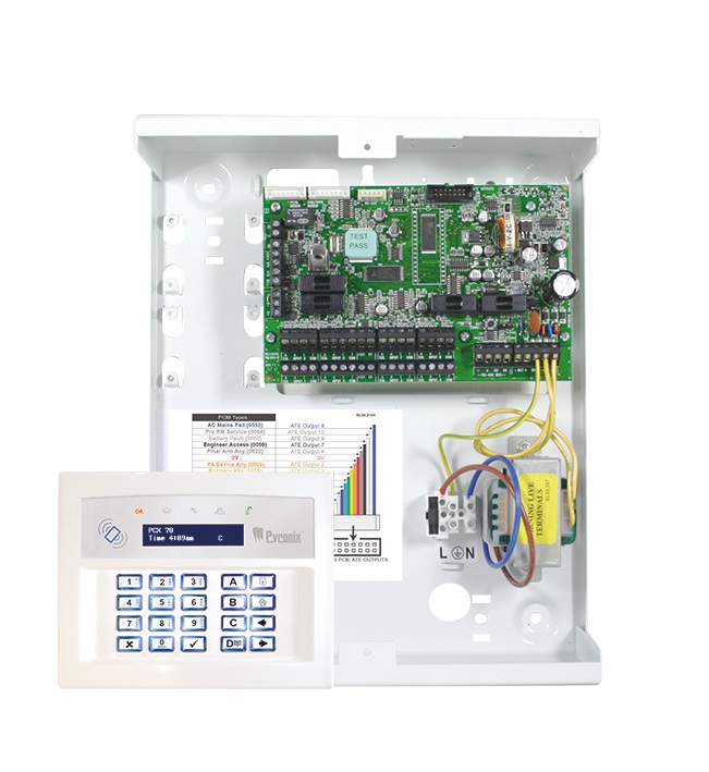 PCX hybrid control panel