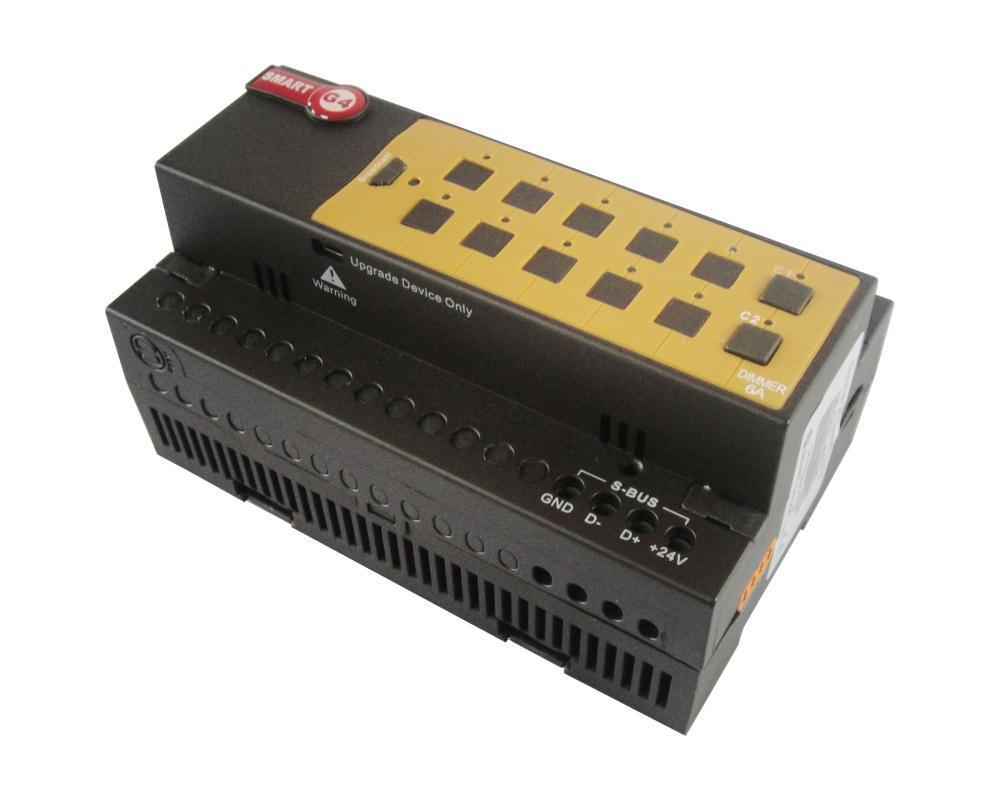 Dimmer 6ch 2Amp /ch, DIN-Rail Mount